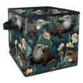 thumbnail image 1 of Platypus Foldable Cube Organizer with Handle, 10.8"x10.5"x10.6", Large Capacity Storage Containers Storage Box, 1 of 6
