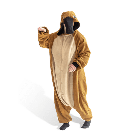 Platypus Kigurumi Unisex Adult Onesie Pajamas Animal One Piece Costume Cosplay Sleepwear