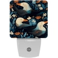 thumbnail image 1 of Platypus LED Square Night Lights - Energy Efficient and Stylish Decor for Any Room | Set of 2 Dimmable Bedside Lamps with Touch Control and Auto Timer, 1 of 6