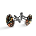 thumbnail image 1 of Platypus Men's Stainless Steel Cufflinks Set for Formal Attire - Ideal for Business Meetings and Special Occasions, 1 of 6