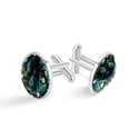 thumbnail image 1 of Platypus Men's Stainless Steel Shirt Cufflinks Set for Formal Attire - Ideal for Business Meetings and Special Occasions, 1 of 6