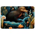 thumbnail image 1 of Platypus Non-Slip Polyester Door Mat Floor Rug, Machine Washable Office Rug, 1 of 6