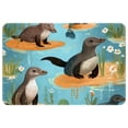 thumbnail image 1 of Platypus Non-Slip Polyester Door Rugs, Kitchen Rug, Chair Mat - Machine Washable Area Floor Carpet, 1 of 6