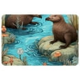thumbnail image 1 of Platypus Non-Slip Polyester Floor Rug Office Kitchen Mat, Machine Washable, 1 of 6