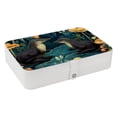 thumbnail image 1 of Platypus Portable PU Leather Jewelry Stand with Removable Compartment, Display Case, Earring Holder, and Organizer Box, 1 of 6