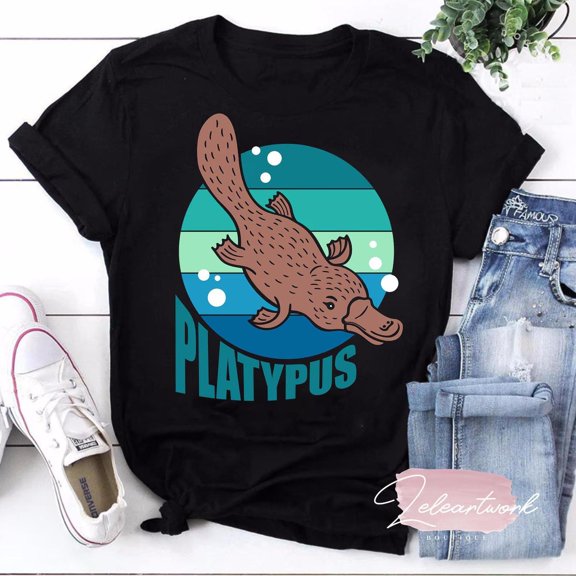 Platypus T-Shirt, Platypus Shirt, Animal Lover Gift