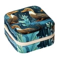 thumbnail image 1 of Platypus Travel Portable Square Jewelry Organizer Box - Earring Holder, Ring, Necklace, Bracelet Storage - Suitable for Girls and Women - Jewelry Stand, Jewelry Boxes, 1 of 6