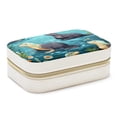 thumbnail image 1 of Platypus Velvet Portable Jewelry Organizer with Removable Compartment – Necklace Holder, Earring Organizer, and Jewelry Boxes - Gift, 1 of 7