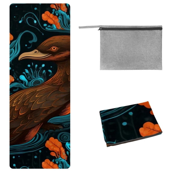 Platypus Yoga Blanket Storage Bag - 72.8"x26.8" for Yoga, Pilates, Fitness - Gym Towel, Yoga Towel Included