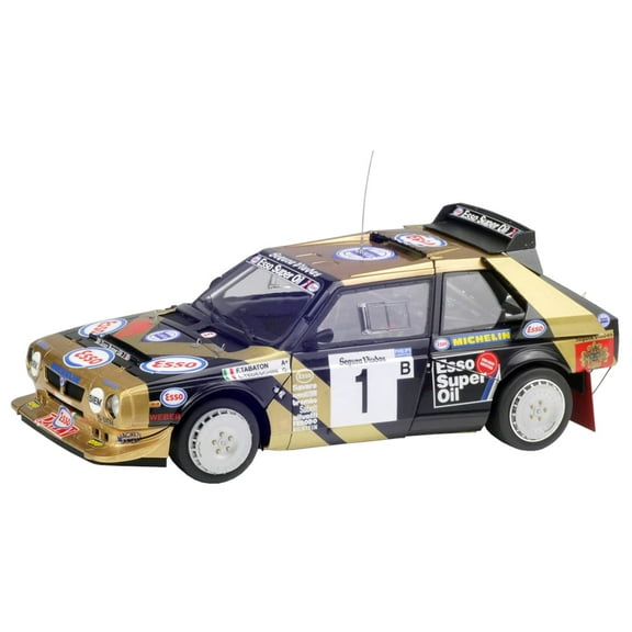 Platz/BEEMAX BX24034 Lancia Delta S4 1986 Catalonia Rally Winner Plastic Model, Molded Color