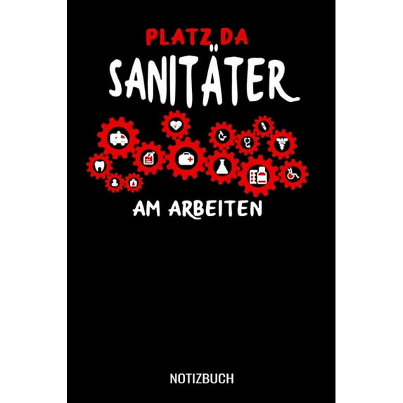 Platz da Sanitäter am arbeiten: A5 Tagesplaner mit 120 Seiten. Der Tagesplaner kann individuelll auf Ihr gewünschtes Datum angepasst werden und kann mehrere Tage vereinen. Spalten für Termine, Erledig