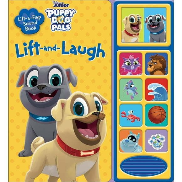 Play-A-Sound: Puppy Dog Pals Lift a Flap Sound Book (Hardcover)