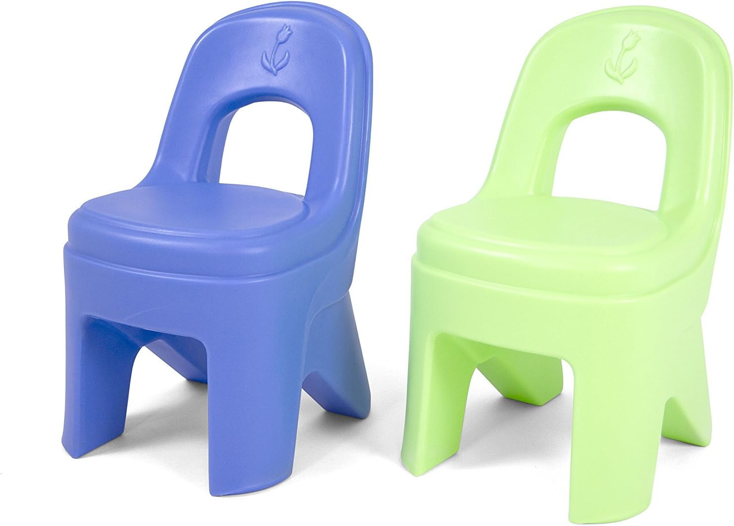 Play Around Kids Chair, 2Pack of Toddler Chairs for Play Table Blue