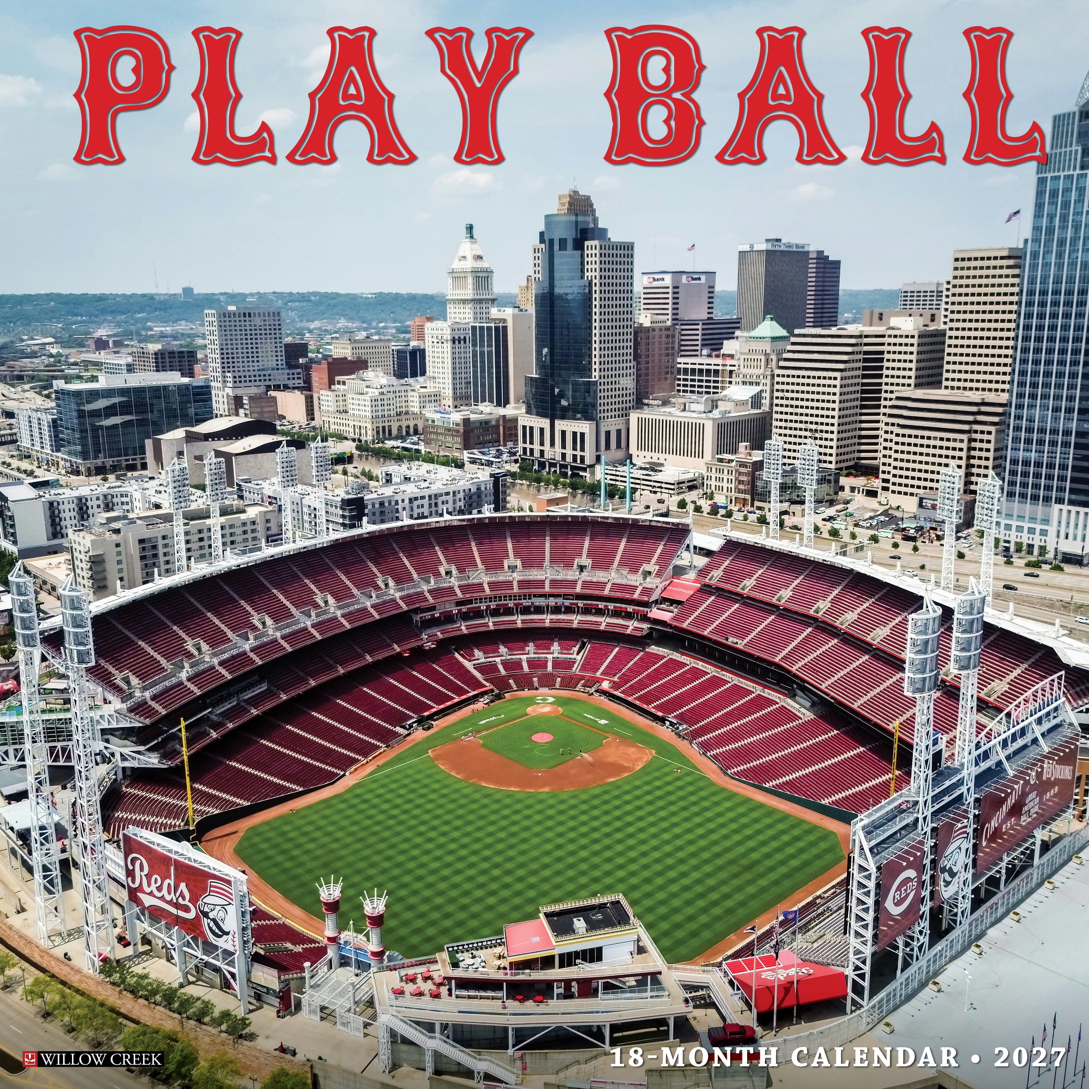 Willow Creek Press, Play Ball 2027 Wall Calendar