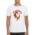 thumbnail image 1 of Play Ball! Nationals Baseball Mascot Screech Sports Team Fan T-Shirt, for men & women, up to size 5XL, 1 of 3