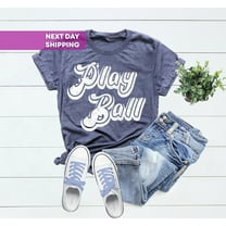 Play Ball Shirt, Baseball Shirt, Baseball Lover Shirt, Baseball Mama Tee, Baseball Tee, Softball Shirt, Baseball Mom Shirt, Sport Shirt Tshirt All Size S-5XL