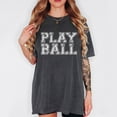 thumbnail image 1 of Play Ball Shirt, Game Day Shirt, Baseball Mom Shirt, Baseball Mama T Shirt, Baseball Season, Game Day, Trendy Varsity Sports Mom Shirt Sweatshirt All Size S-5XL, 1 of 5