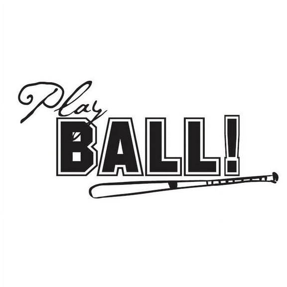 Play Ball! Vinyl Graphic - Large