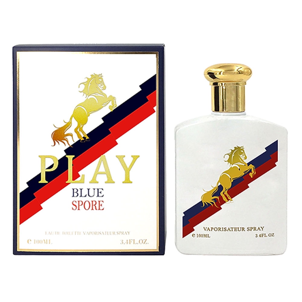 Play Blue Spore Men Perfume 100ml Eau De Parfum Vaporisateur Spray ...