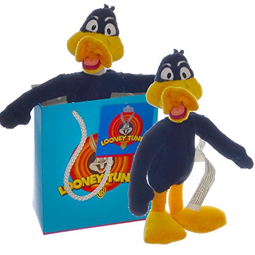 Play-By-Play 7 Inches Looney Tunes Daffy Duck Plush Doll in a Gift Bag