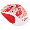 thumbnail image 1 of Logitech Play Collection M325c Mouse - Optical - Wireless - Radio Frequency - USB - 1000 dpi - Tilt Wheel - 5 Button(s) - Flamingo, 1 of 2
