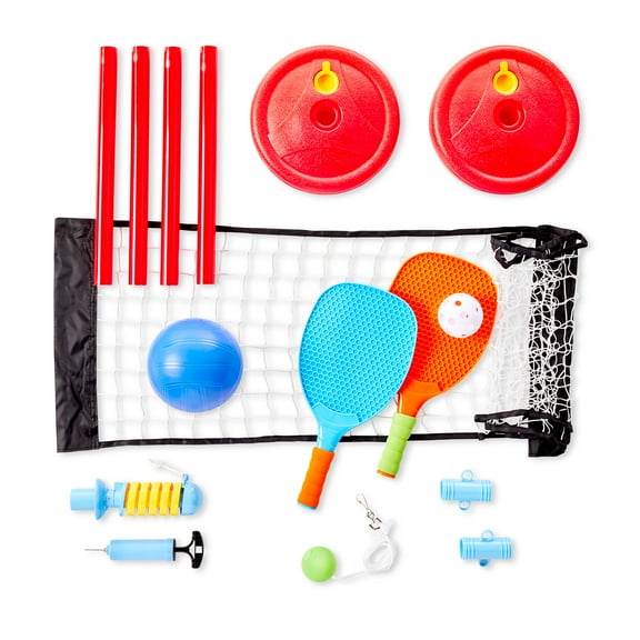 Play Day 3-in-1 Game Set, 7 Pieces, Children Ages 3+