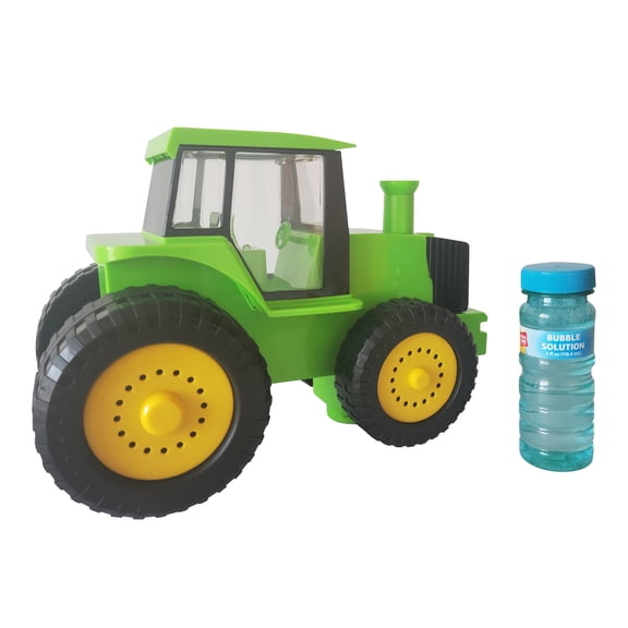 Play Day Batteries Operated Bubble Tractor with Music, 2 Pieces