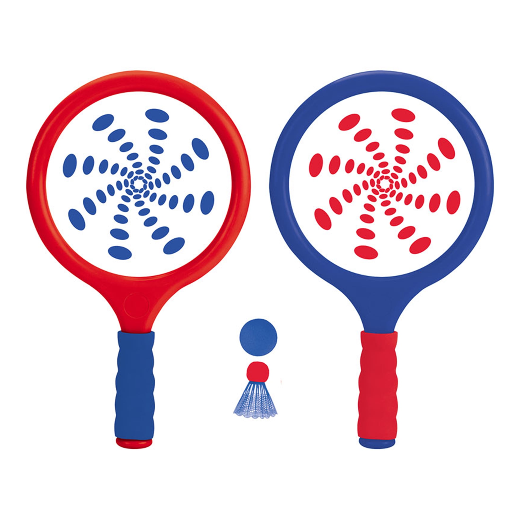Play Day Boom Racket Game Red & Blue, 4 Piece Outdoor Sports Toy, Children Ages 3+