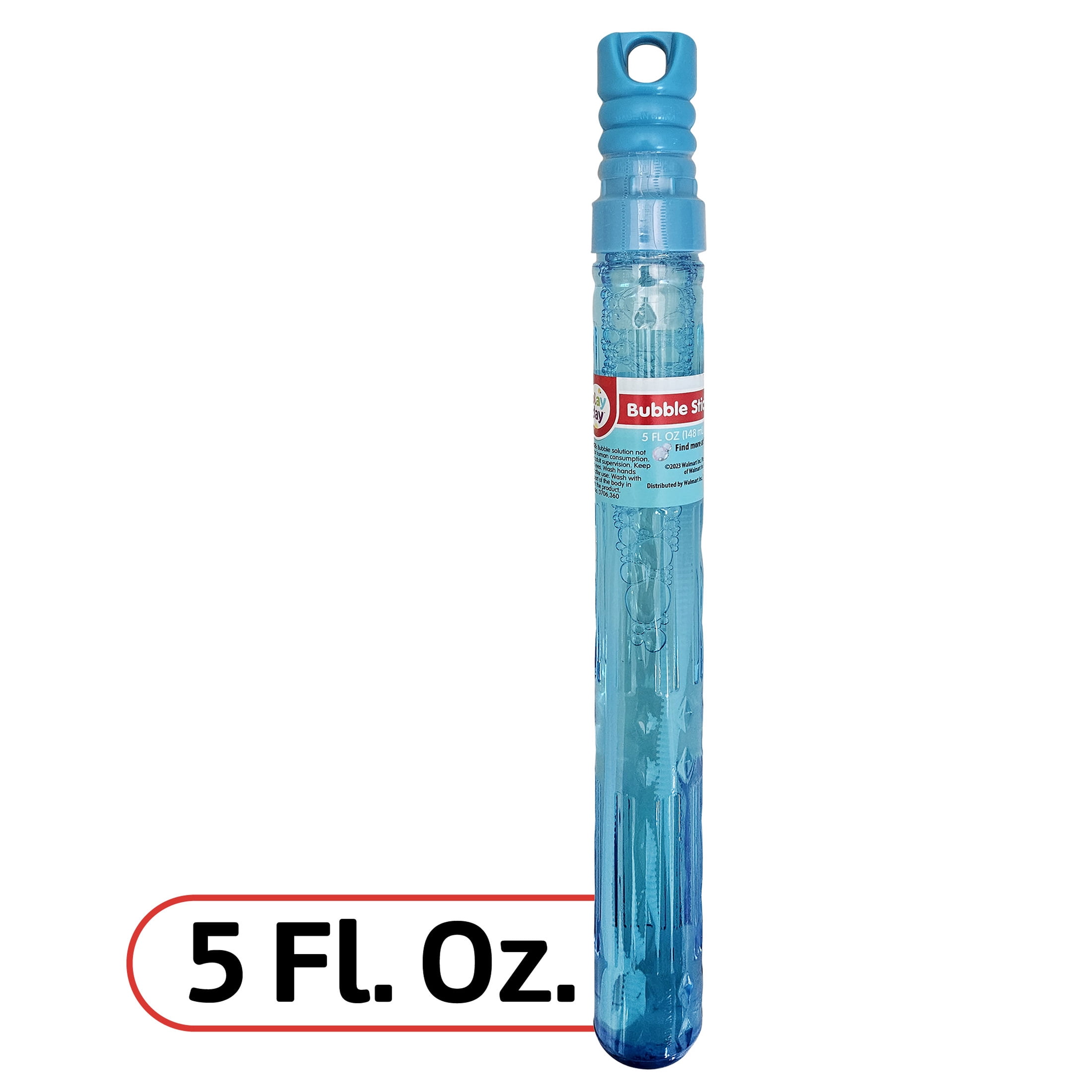 Play Day Bubble Stick, Blue, 5 fl oz, for Child Age 3+