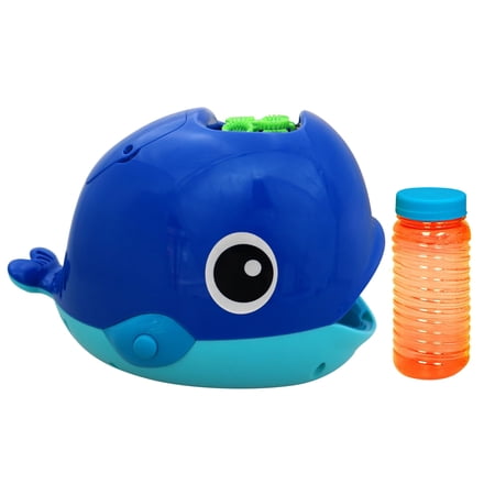 Play Day Bubble Whale Battery Operated Bubble Maker, Bubble Blowing Machine
