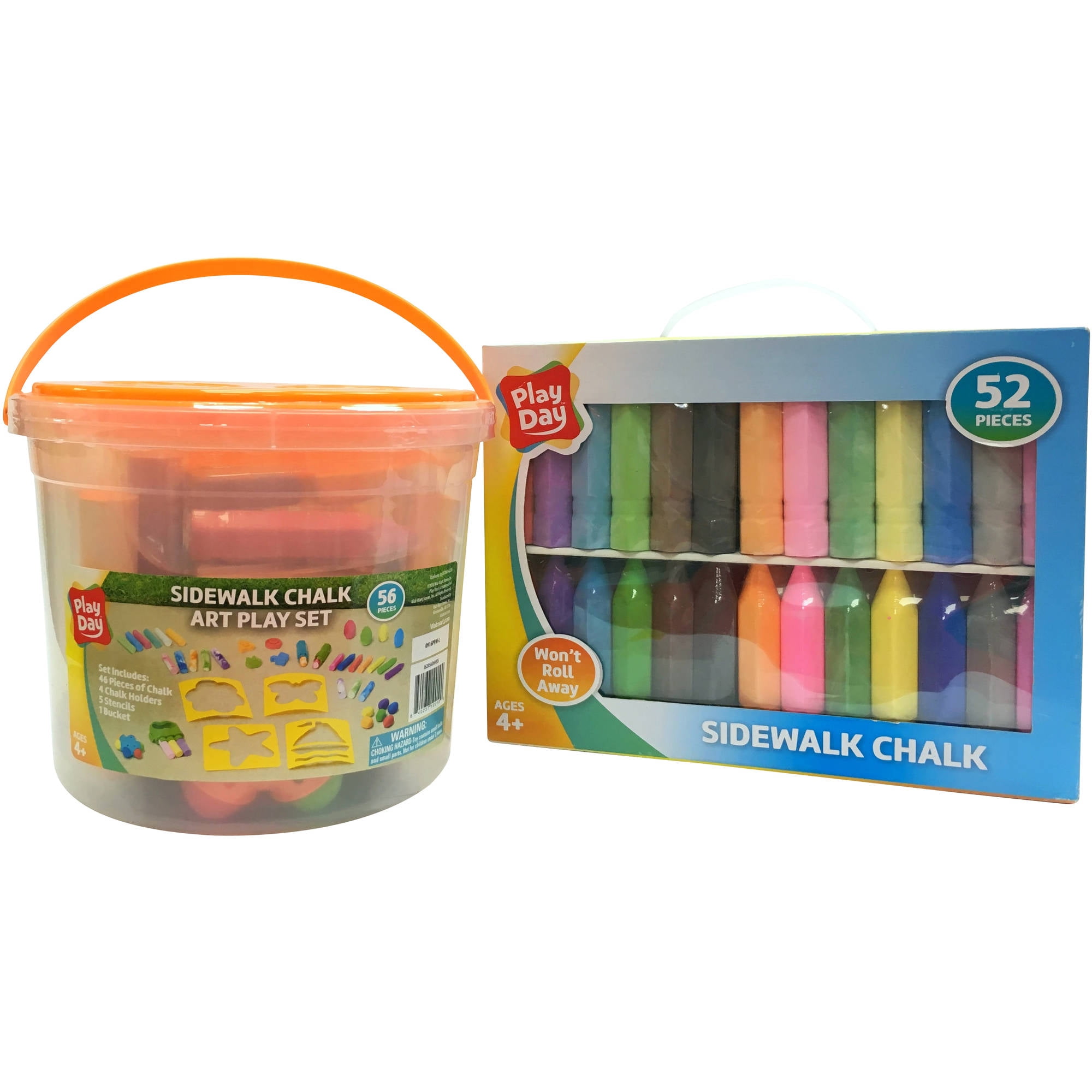 Play Day Chalk Activity Bucket