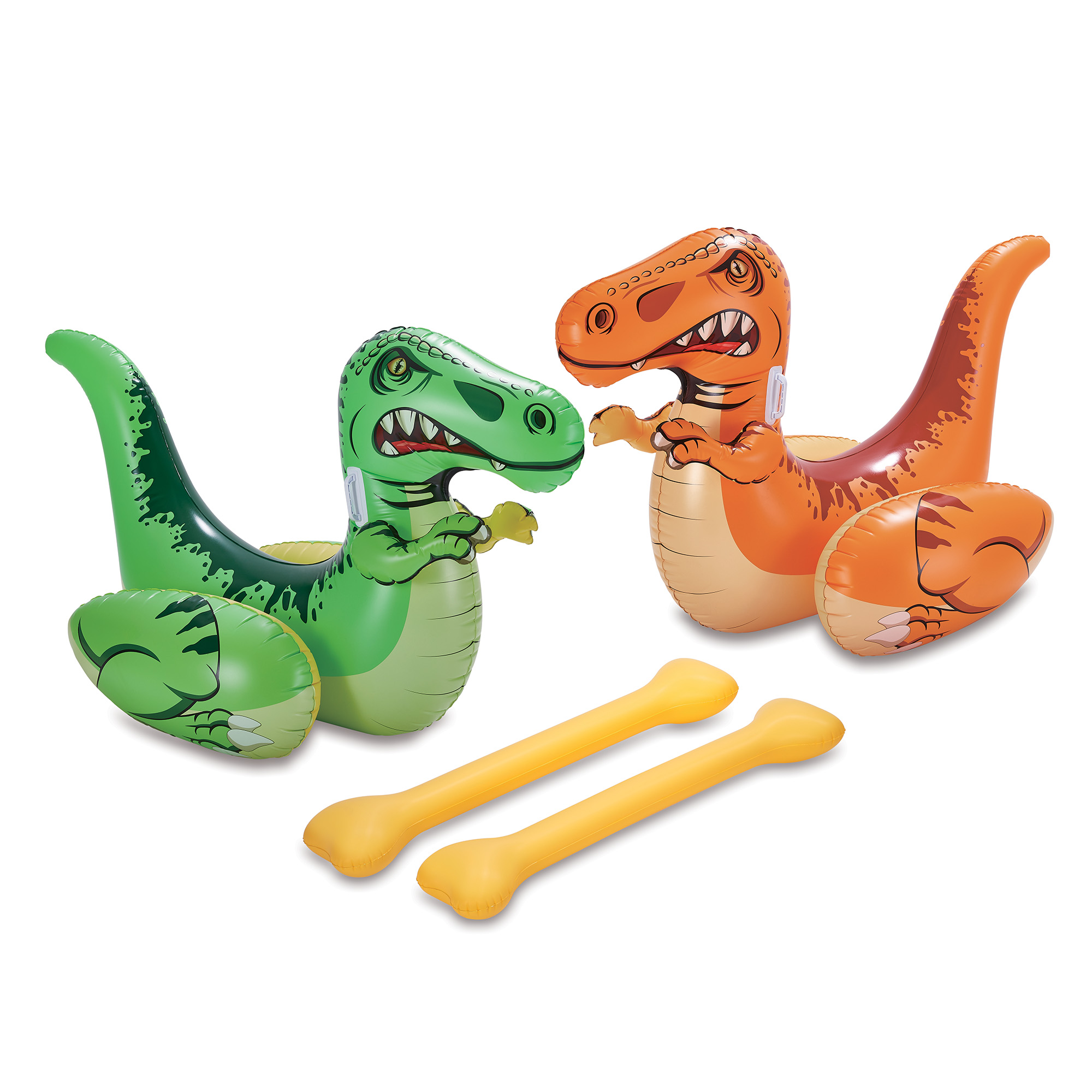 Play Day Inflatable Dino Duel Pool Float Game - image 1 of 6