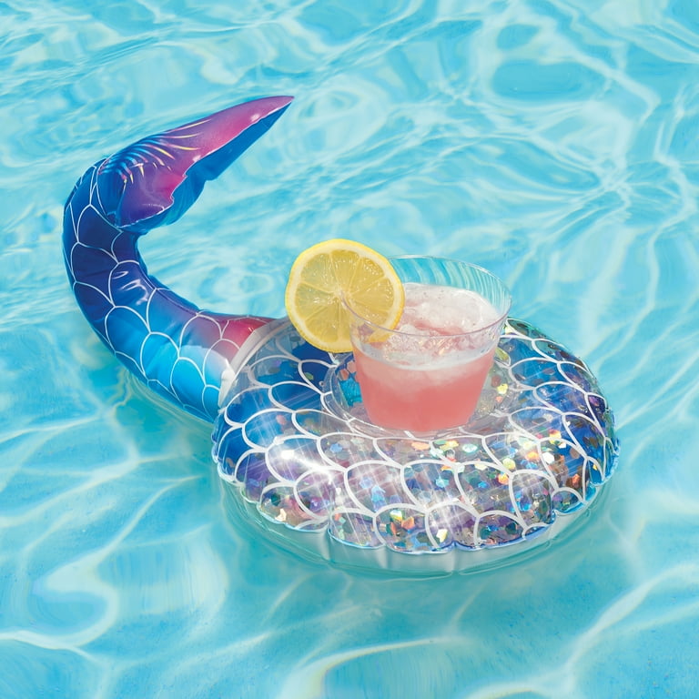 Inflatable Glitter Filled Drink Holder Inflatable Glitter Filled Drink Holder