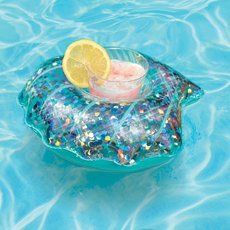 Inflatable Glitter Filled Drink Holder Inflatable Glitter Filled Drink Holder