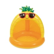 Play Day Inflatable Pineapple Shade Pool, Orange, Ages 1-3, Unisex