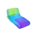 thumbnail interactive-video image 1 of Play Day Multicolor Gradient Chaise Lounge Pool Float, Adult Unisex, 1 of 10