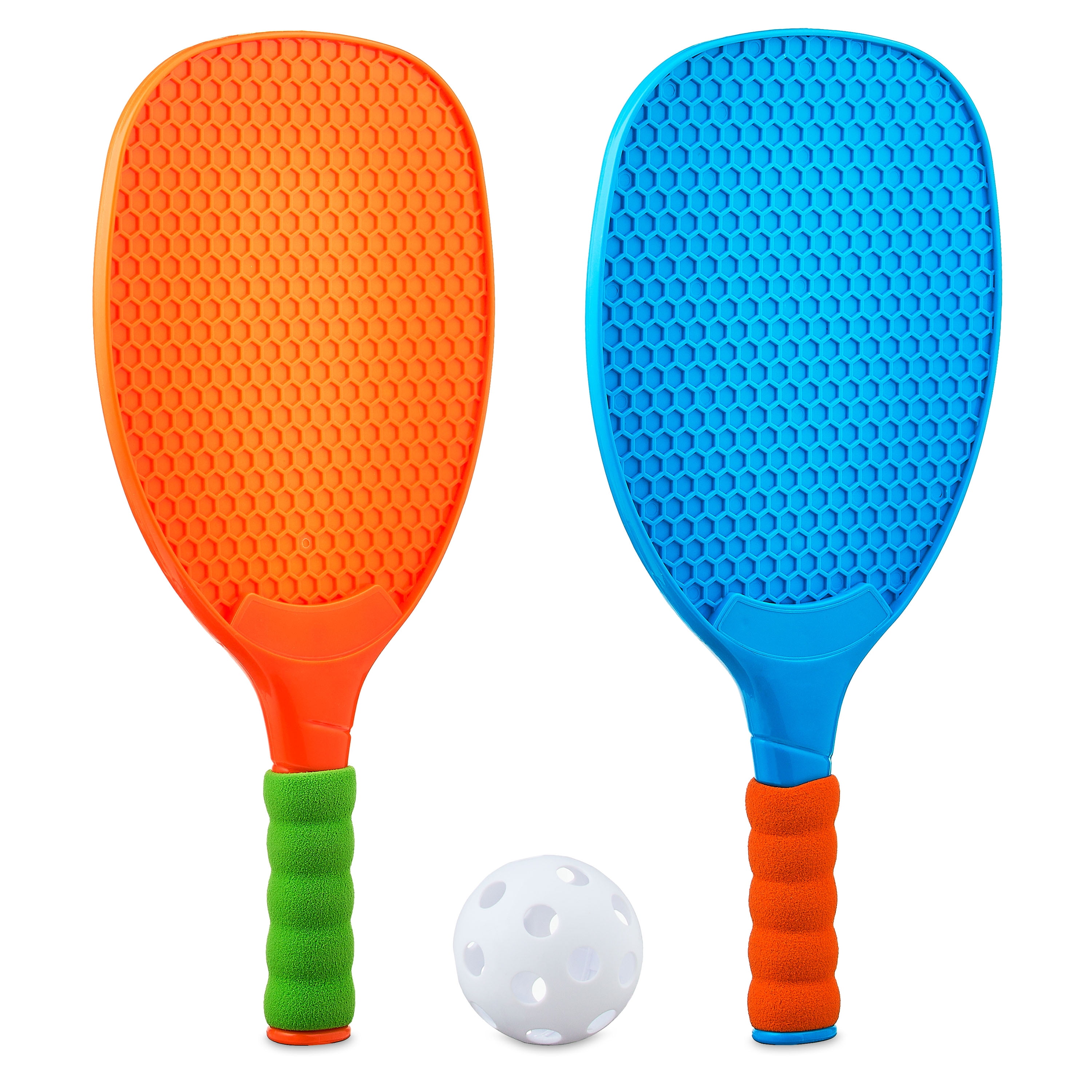 Play Day Pickleball Set, 3Piece Set with 2 Paddles & 1 Ball  All Skill Levels, Children Ages 4+  (图1)