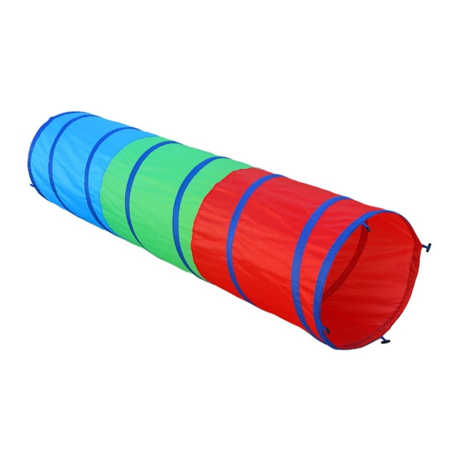 Play Day Pop Up Play Tunnel Portable Foldable Indoor Outdoor Fun Crawl