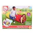 Play Day Popup Tunnel and Tent, Polyester Material for Indoor and