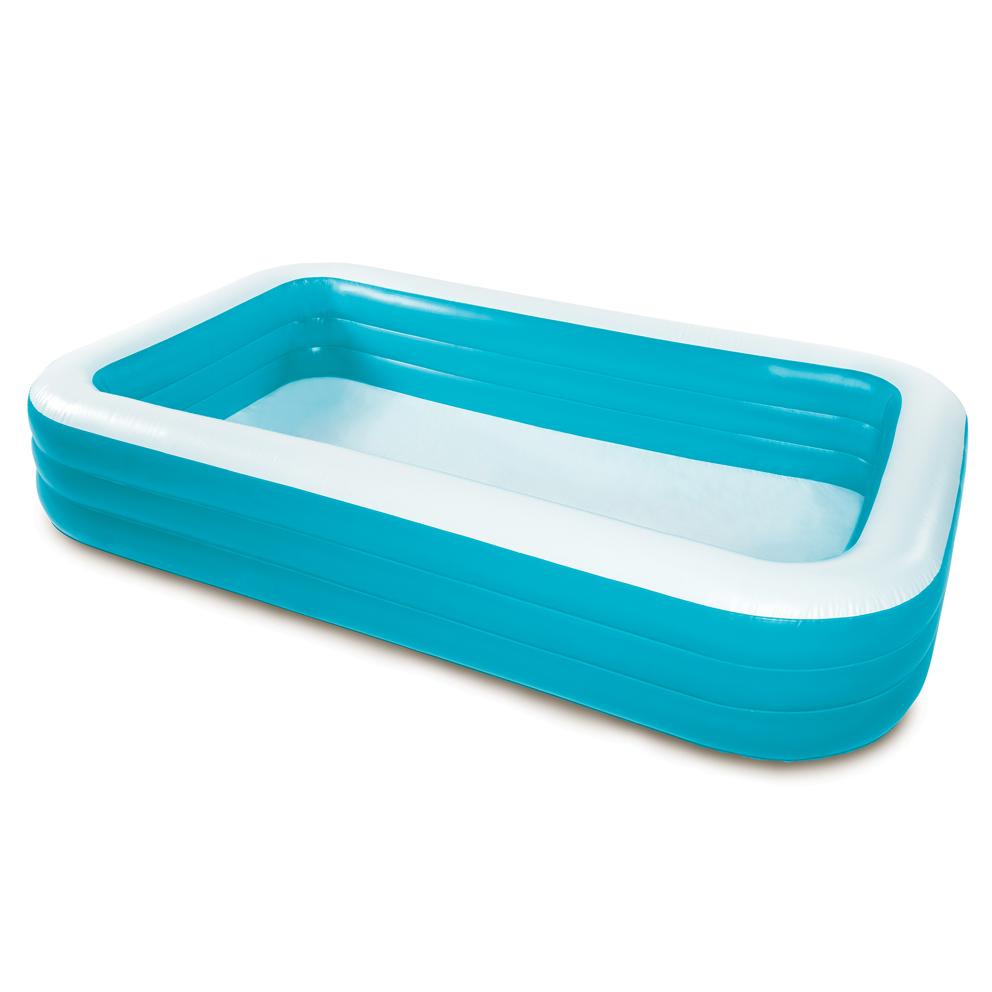 Play Day Rectangular Inflatable Family Pool, 120" x 72" x 22" - image 1 of 6