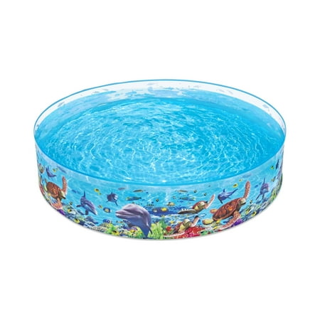 Play Day Round Kiddie Pool 6' x 15"