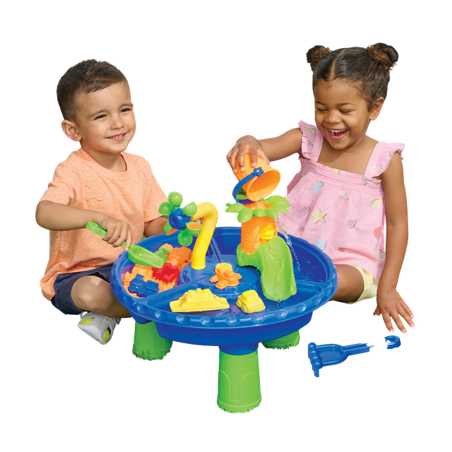Play Day Sand and Water Table Play Set, Activity Table for Children
