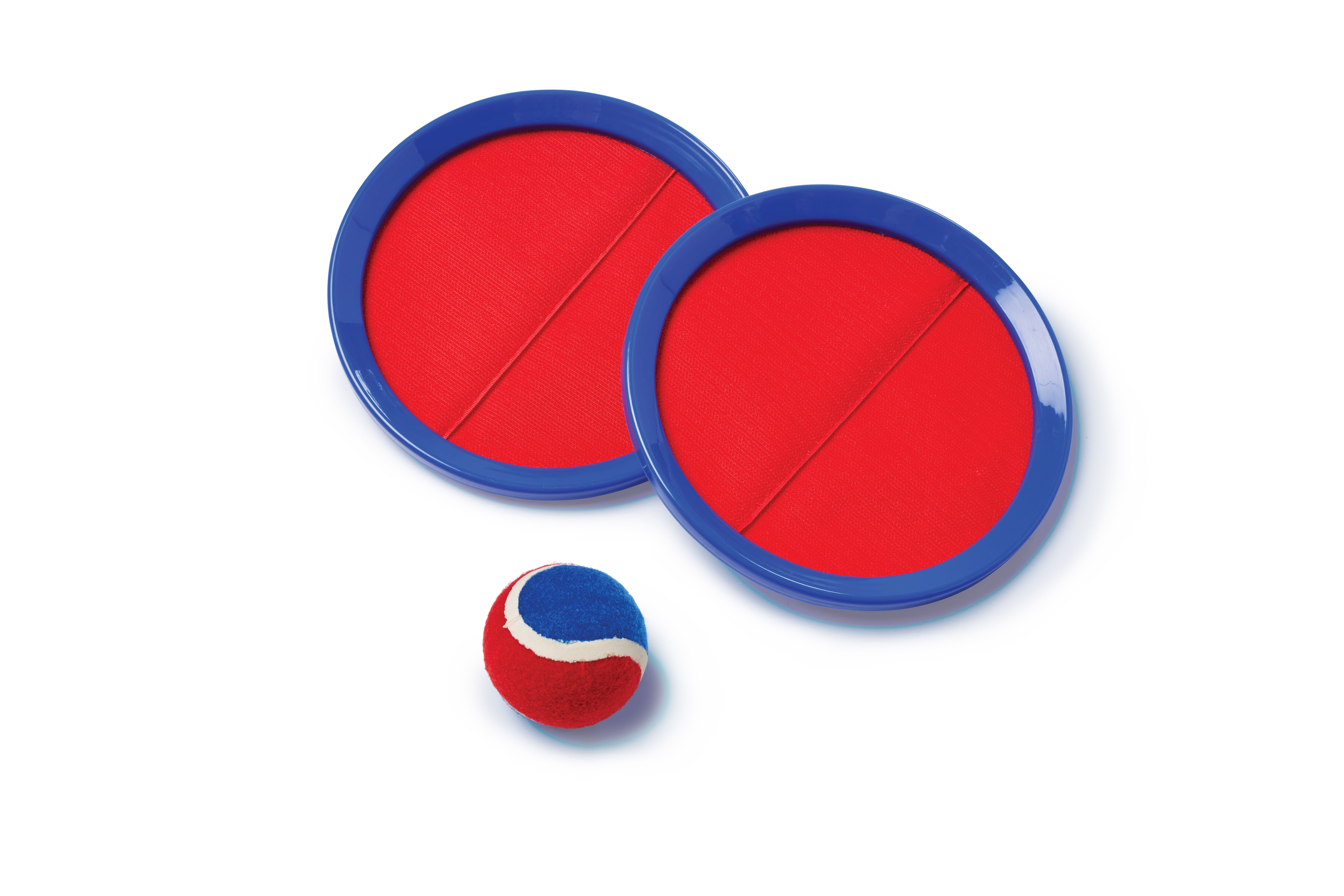 Play Day Toss & Catch Game, Red & Blue - 2 Discs & 1 Ball, Children Ages 3+