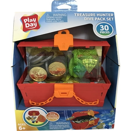 Play Day Treasure Hunter 30-Piece Dive Set