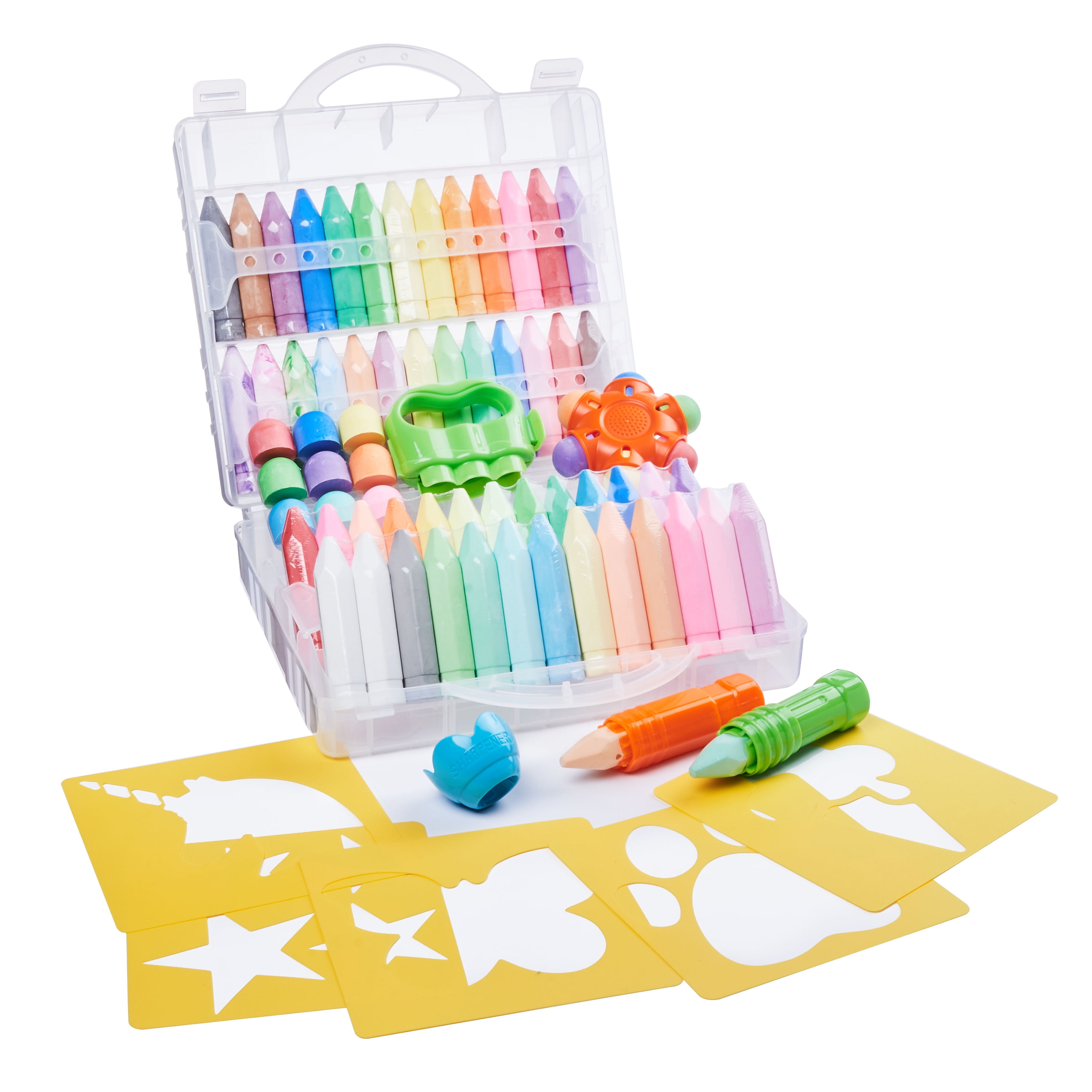 Play Day Ultimate Sidewalk Chalk Play Set, 80 Piece