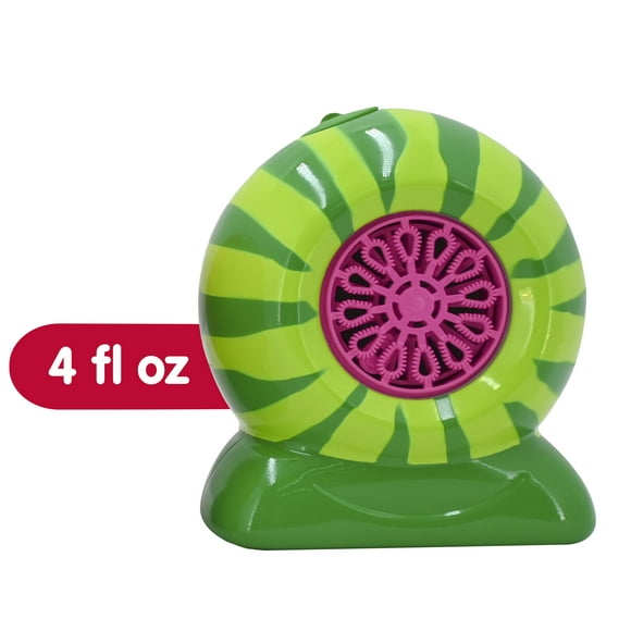 Play Day Watermelon Bubble Blower with 4oz Scented Bubble Solution, Children Ages 3+