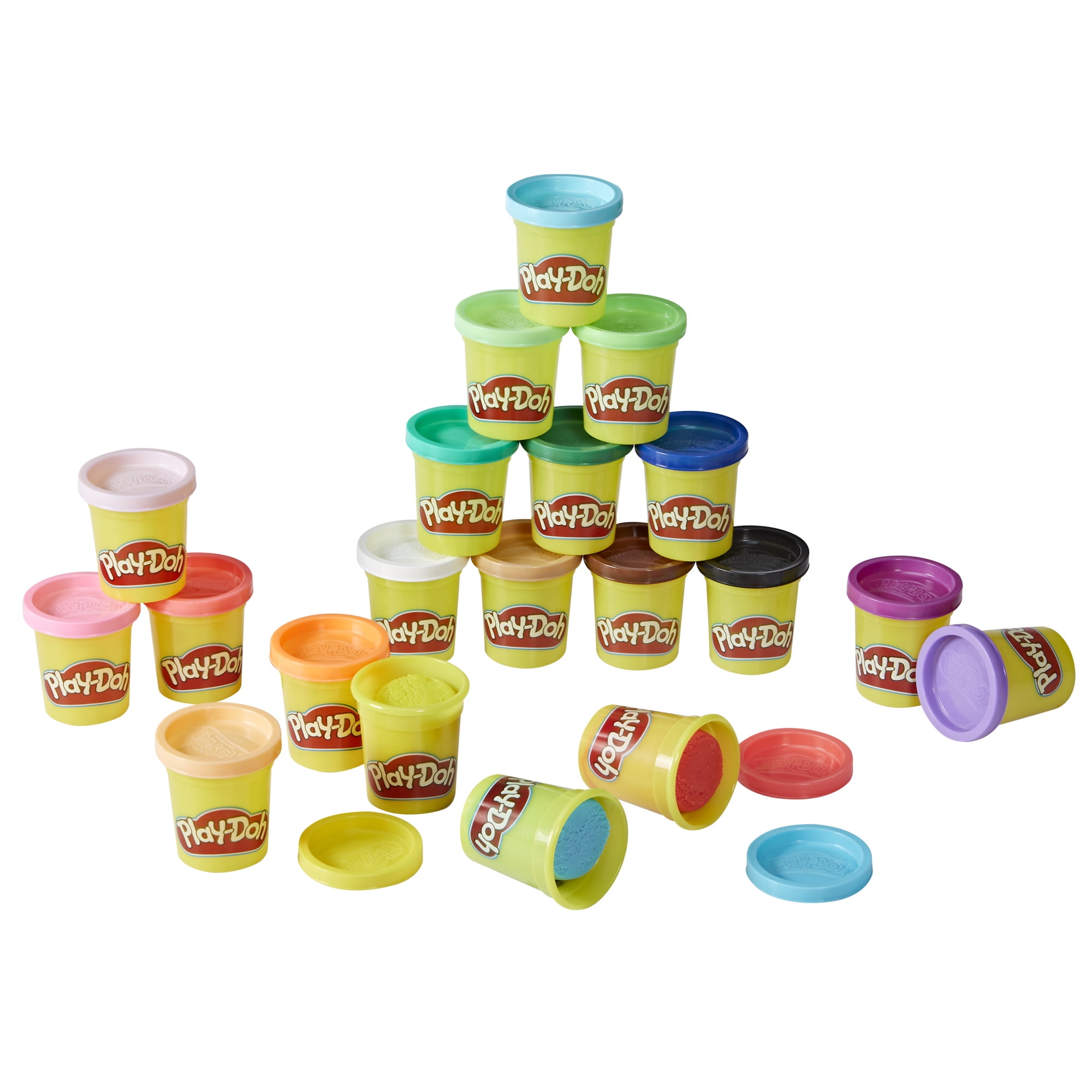 Play-Doh 20 Pack Multicolor Magic, Party Favors for Kids, Arts and