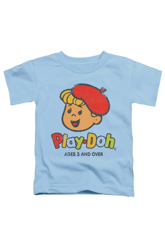 Play Doh 3 And Up S/S Toddler T-Shirt Light Blue