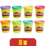 Play-Doh Neon Colors 8 Pack of 2-Ounce Cans, Arts and Crafts for Kids