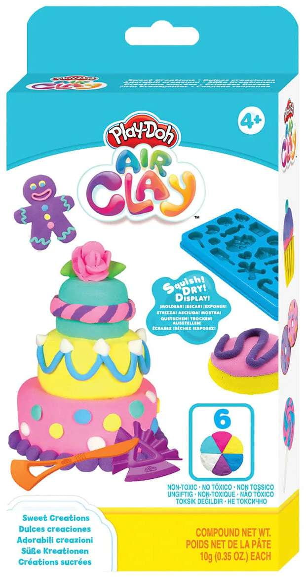 Playdough Play Doh Dulces Creaciones Sweet Creations Air Clay Play
